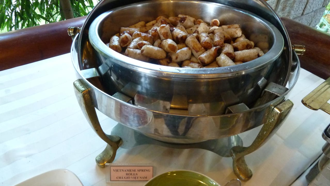 Das Frühstücksbüffet Hoang Ngoc Beach Resort