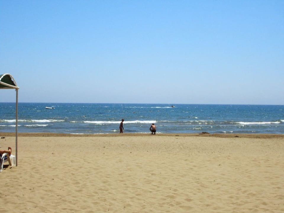 Strand vom Hotel Garten aus fotografiert Seher Kumköy Star Resort & Spa