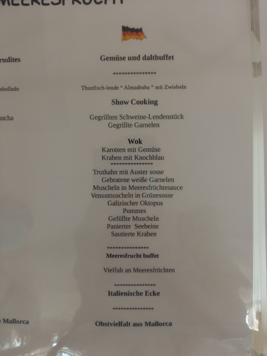 Gastro BLUESEA Anba Romani