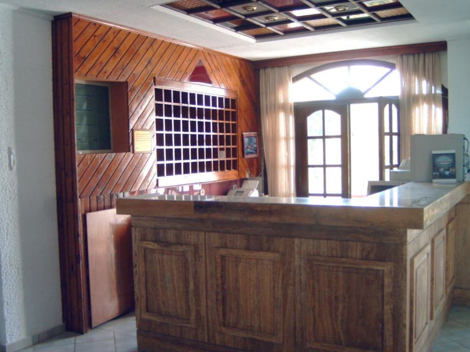 Die Rezeption Hotel Hermes