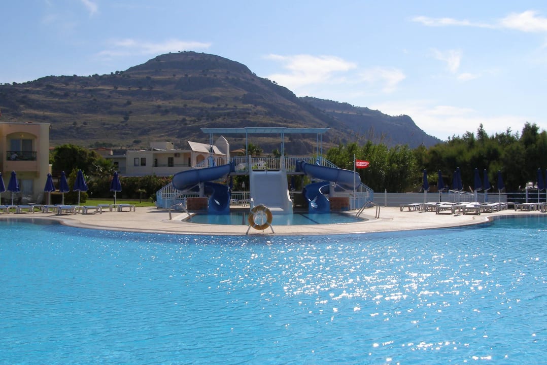 Die großen Rutschen Lindos Princess Beach Resort & Spa
