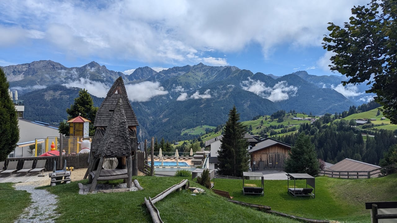 Ausblick Baby- & Kinderhotel Laurentius