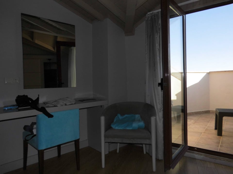 Balkonblick vom Zimmer Bella Resort & Spa