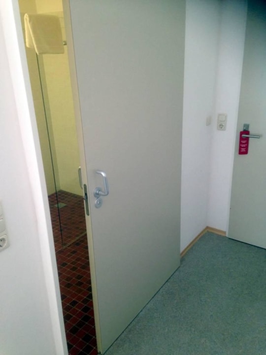 Badezimmertüre Hotel Garni Leitl