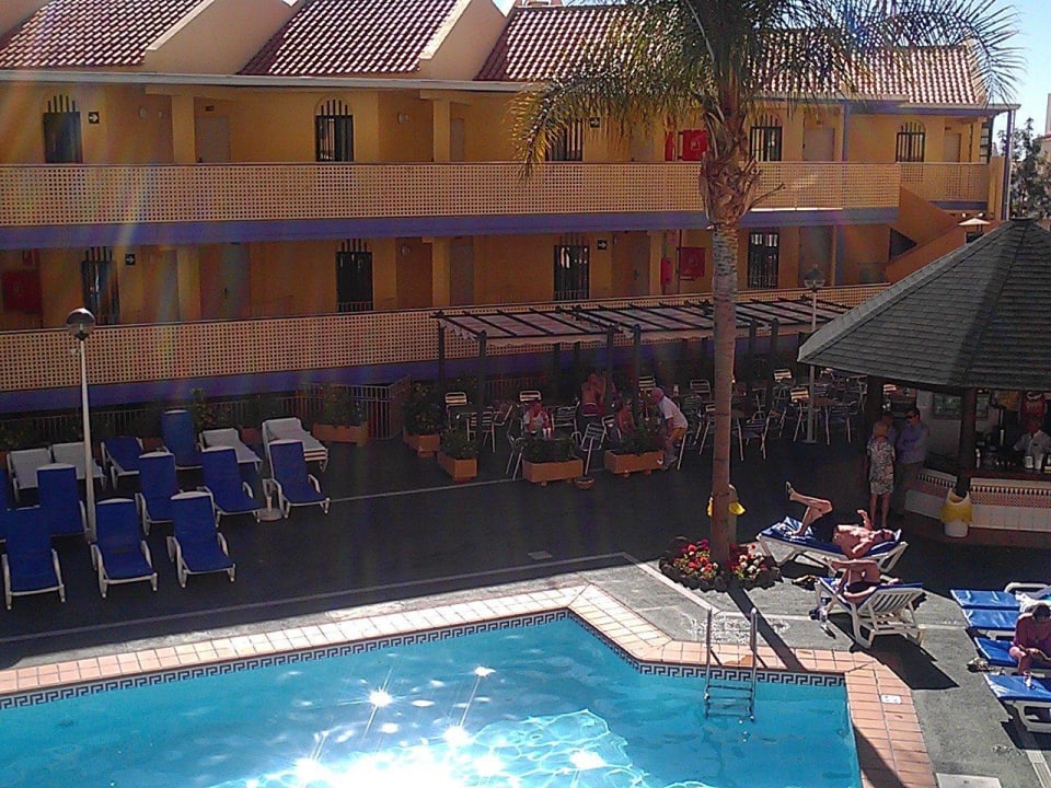 Von der Sonnenterrasse Playa Olid Suites & Apartments