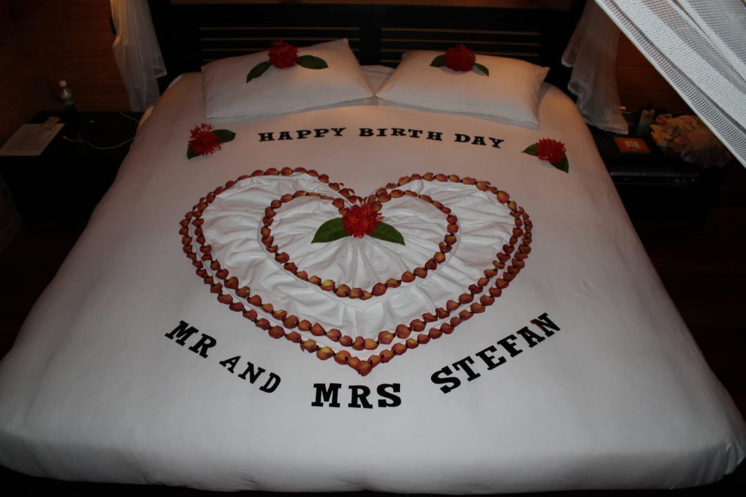 Das Bett Meeru Maldives Resort Island