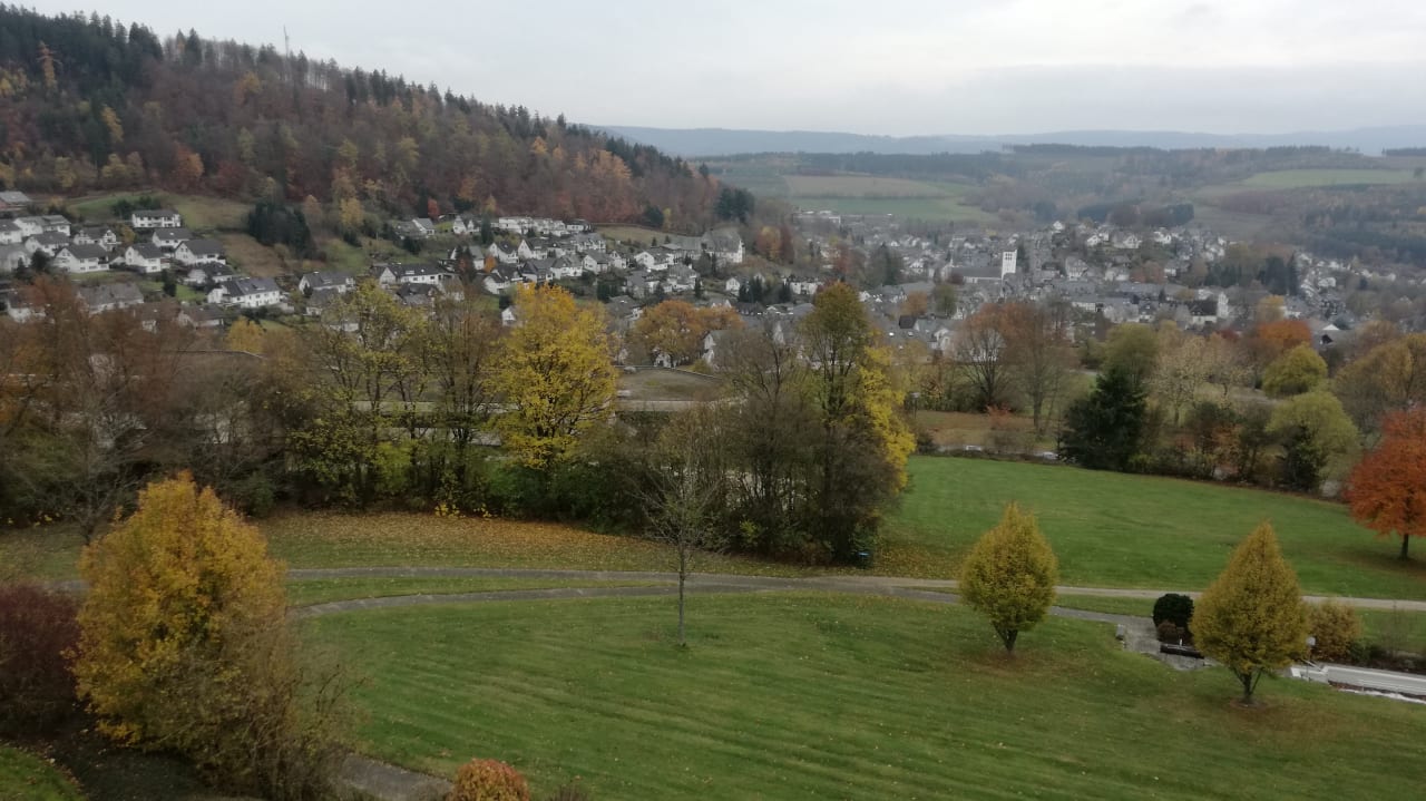 Ausblick Hotel zum Hallenberg