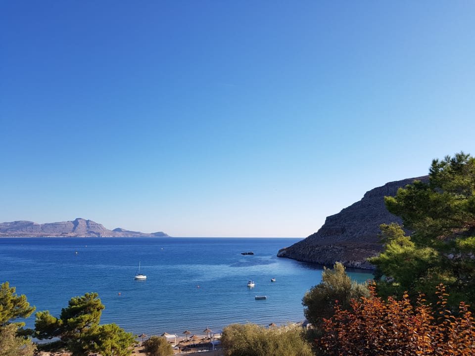 Ausblick Lindos Mare, Seaside Hotel