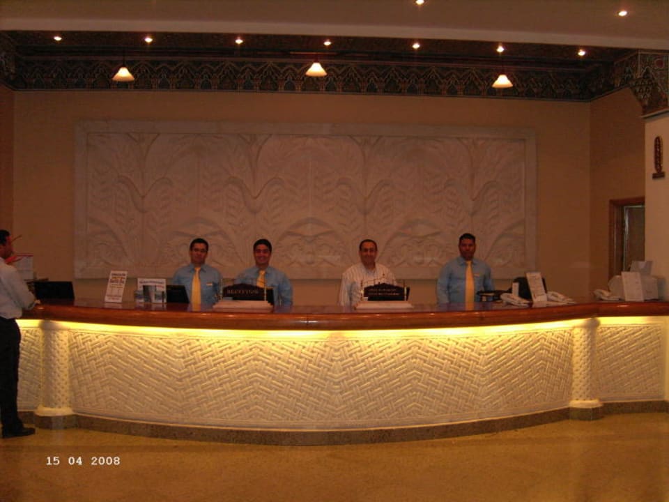 Rezeptionsteam Pickalbatros Dana Beach Resort - Hurghada