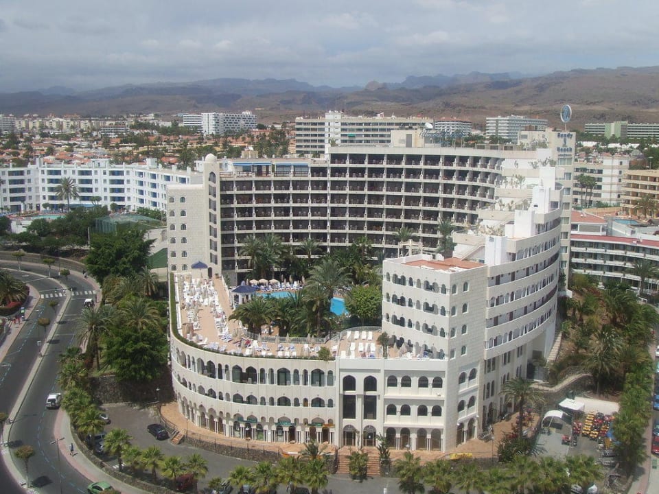 Blick vom Apollo Seaside Hotel Sandy Beach