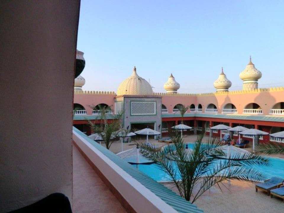Ausblick Rückseite Zimmer 364 Pickalbatros Alf Leila Wa Leila Resort - Neverland Hurghada