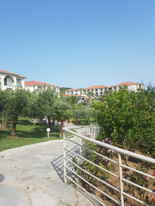 Gartenanlage Akrathos Beach Hotel