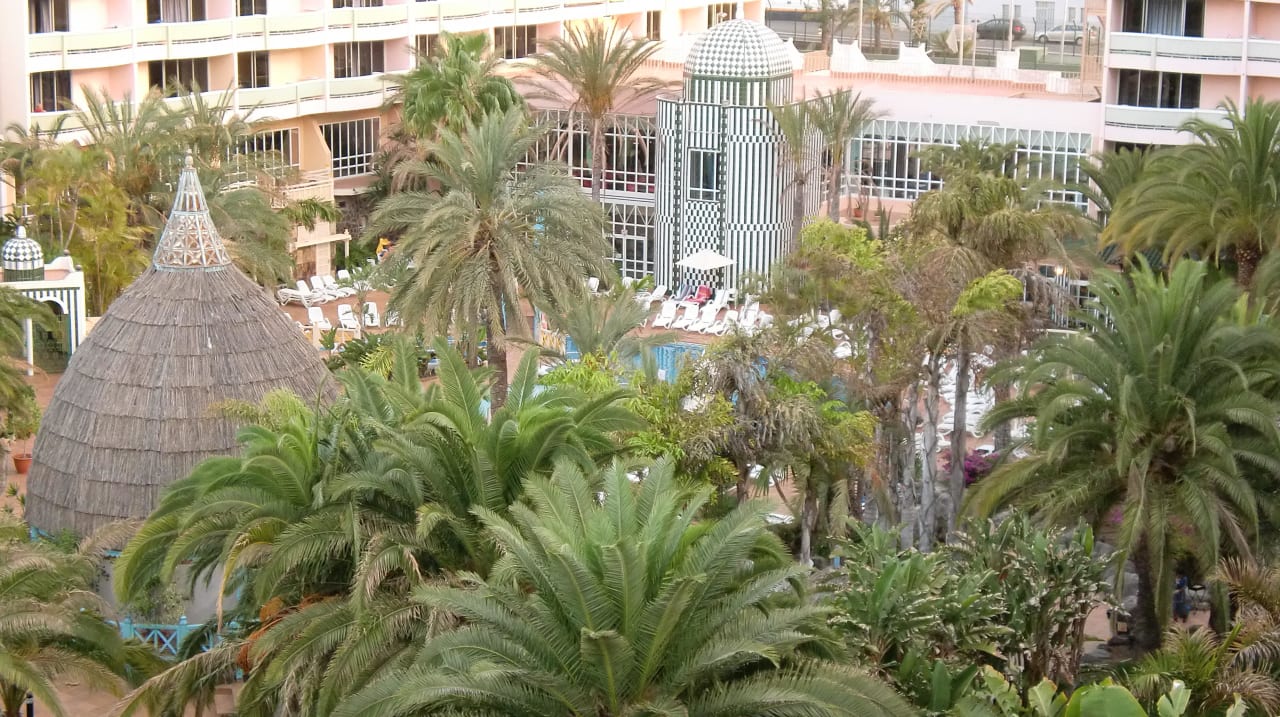 Ausblick vom Balkon Abora Buenaventura by Lopesan Hotels