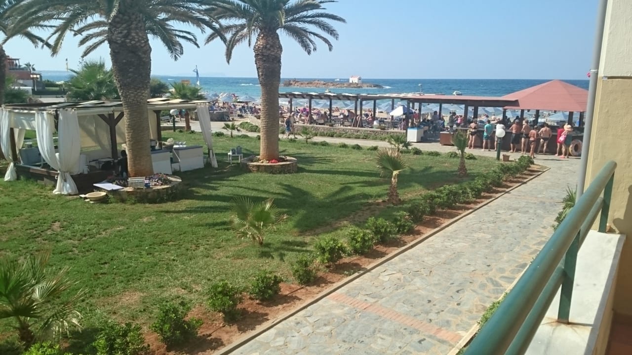 Blick Auf Den Strand Calimera Sirens Beach