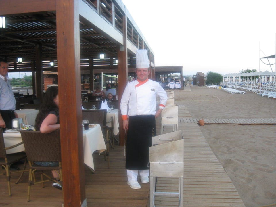 Barbeque À-La-Card Restaurant am Strand Sunis Evren Beach Resort Hotel & Spa