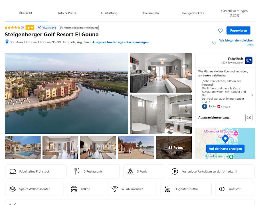 Sonstiges Steigenberger Golf Resort El Gouna