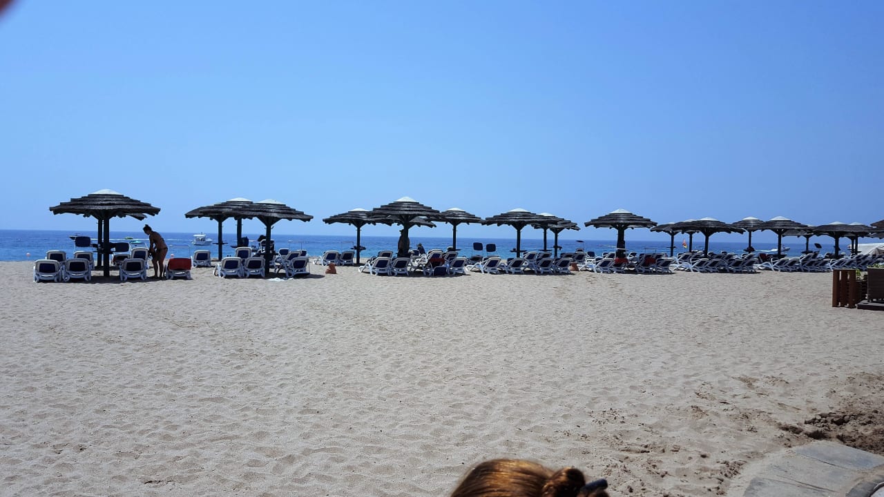 Genügend Liegestühle vorhanden Fujairah Rotana Resort & Spa