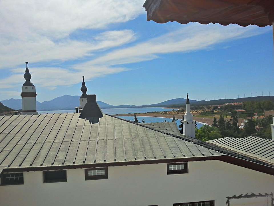 Ausblick ZImmer Bungalow letzte Reihe Perili Bay Resort