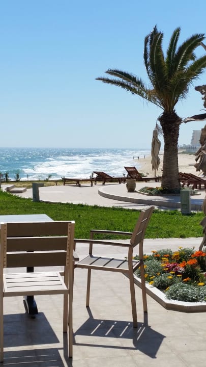 Mit Blick auf Strand und Meer Hotel Bel Azur Thalasso & Bungalows