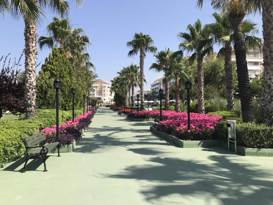 Gartenanlage Trendy Aspendos Beach Hotel