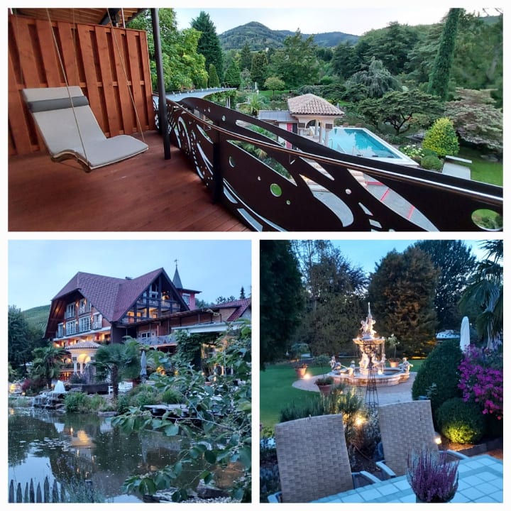 Gartenanlage Hotel Restaurant Rebstock Durbach