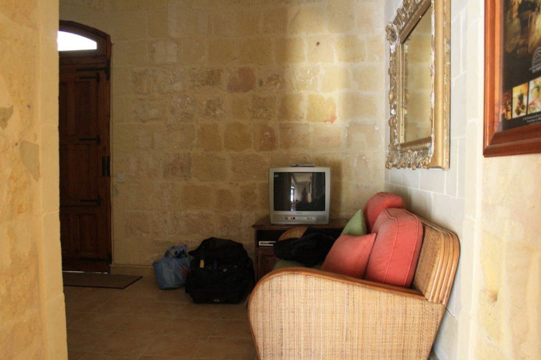 Eingangsbereich Hotel Razzett Ghasri