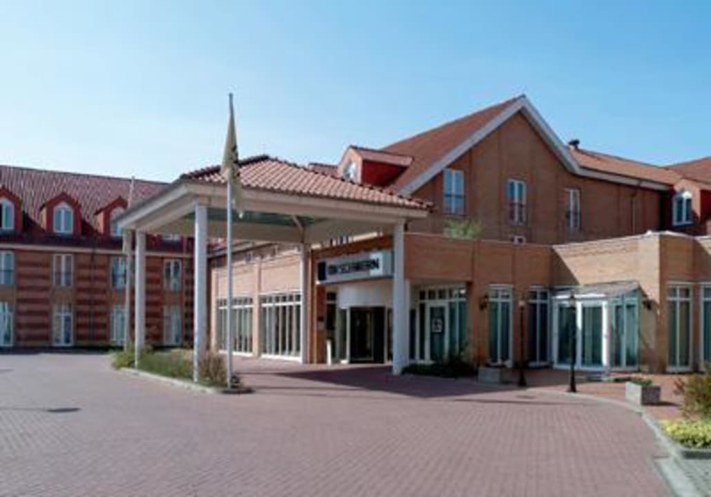Hoteleingang Courtyard by Marriott Schwerin