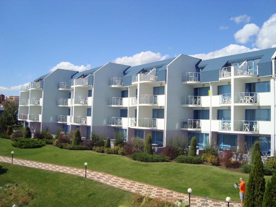 Zimmer mit Blick Richtung Pool/Meer Hotel Sineva Beach