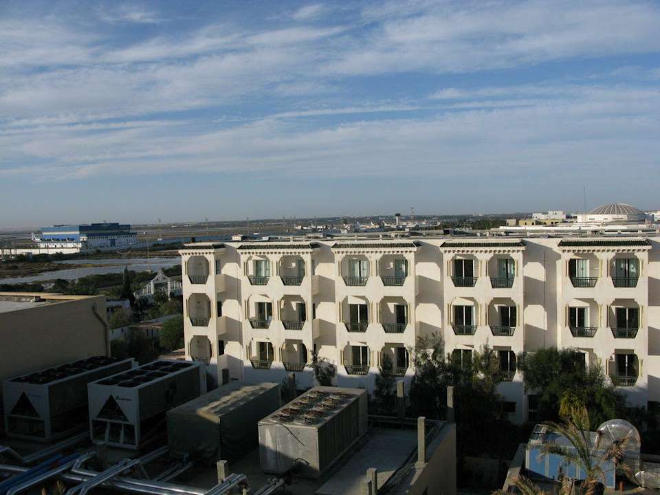 Widok z balkonu Hotel Rosa Beach