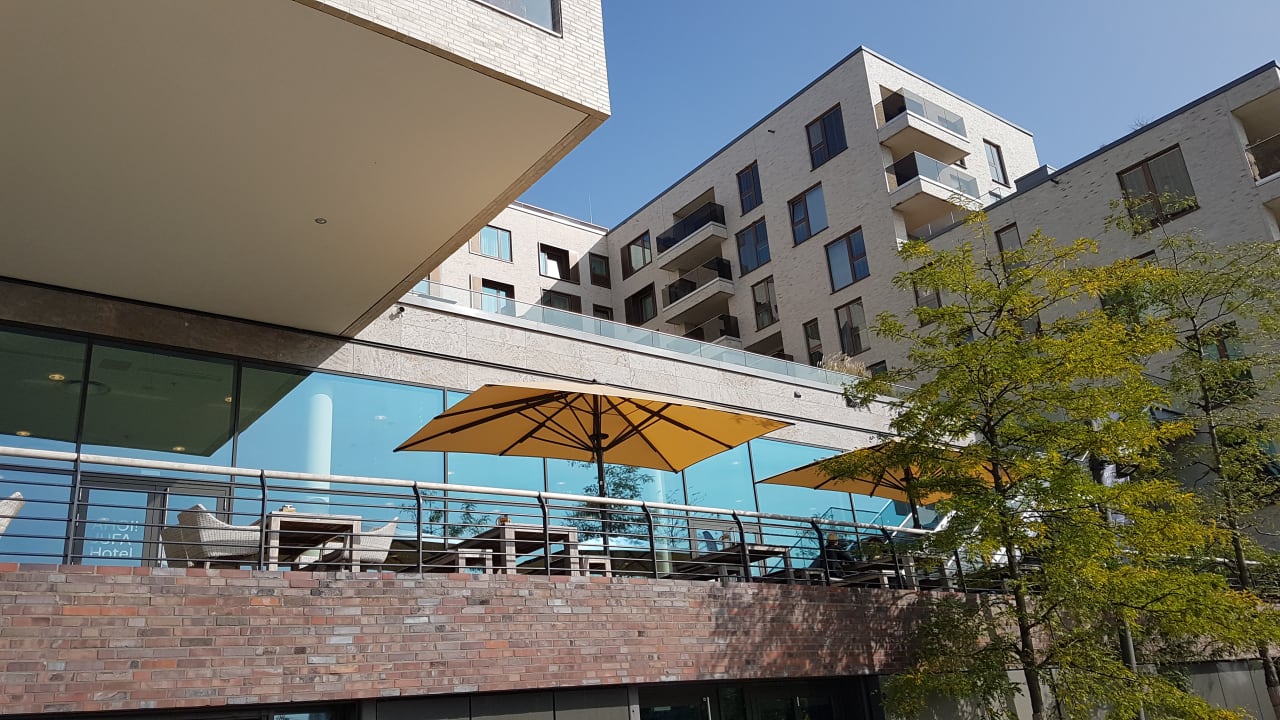 Außenansicht JUFA Hotel Hamburg HafenCity