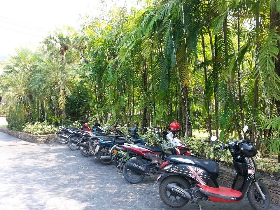Roller-Parkplatz Hotel Nangthong Bay Resort