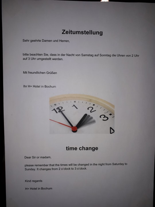 Sonstiges H+ Hotel Bochum