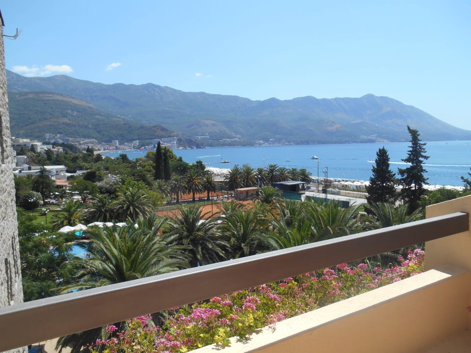 Ausblick von unserem Balkon Iberostar Waves Bellevue