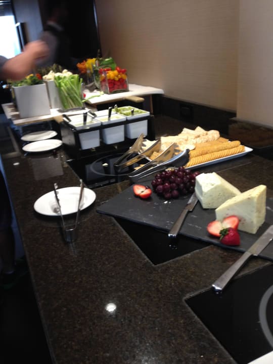 Food in the Clb Lounge Hotel Sheraton New York Times Square