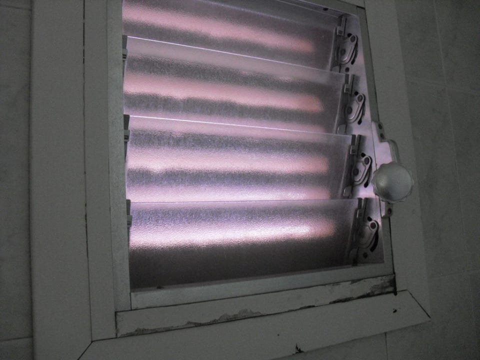 Badezimmerfenster Hotel Principe