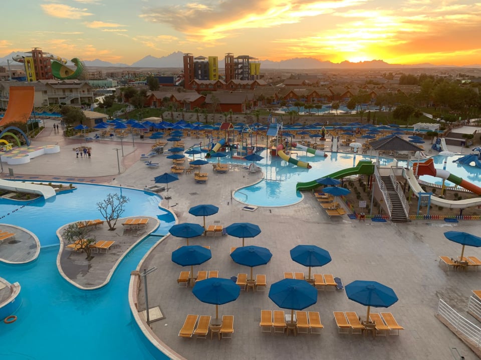 Ausblick Pickalbatros Water Valley Resort - Neverland Hurghada