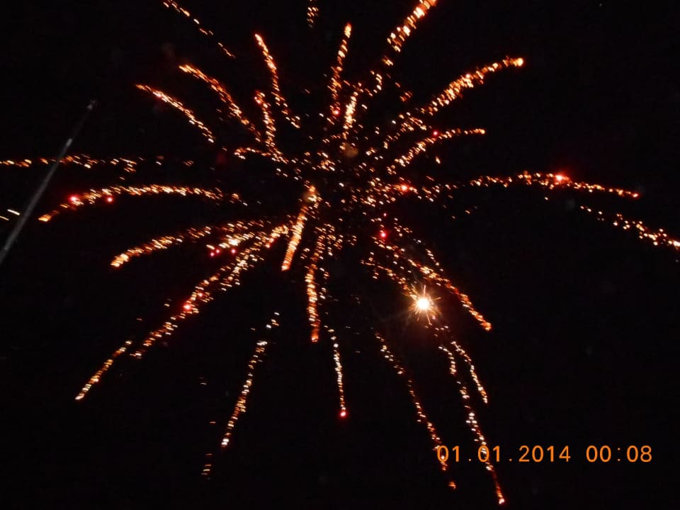 Silvesterfeuerwerk Strandhotel Fehmarn