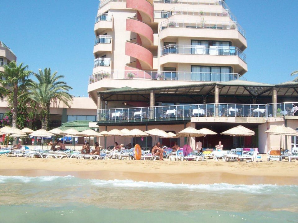 Restaurant von Wasserseite Aska Hotel Just in Beach