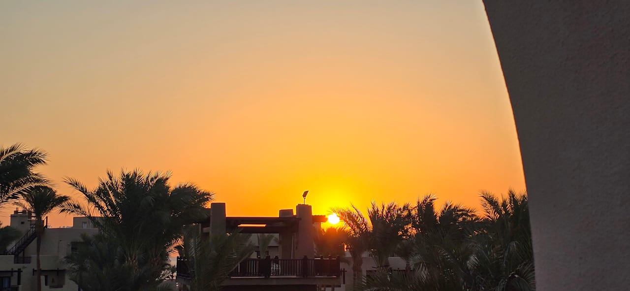 Ausblick Pickalbatros Oasis Hotel - Port Ghalib