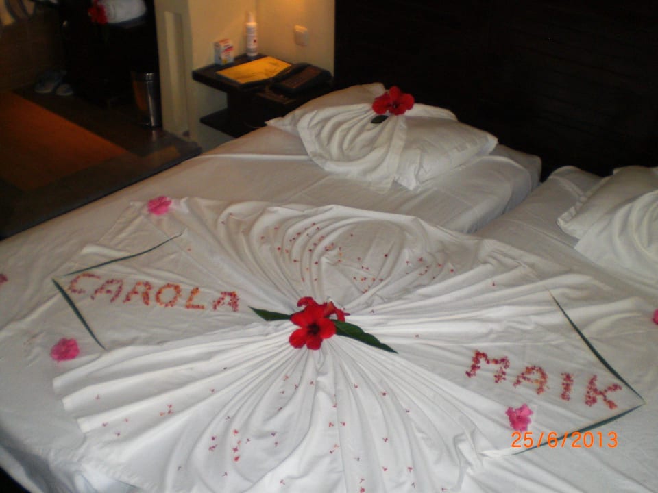 Dekoration zur Silberhochzeit Hotel Paradis Palace