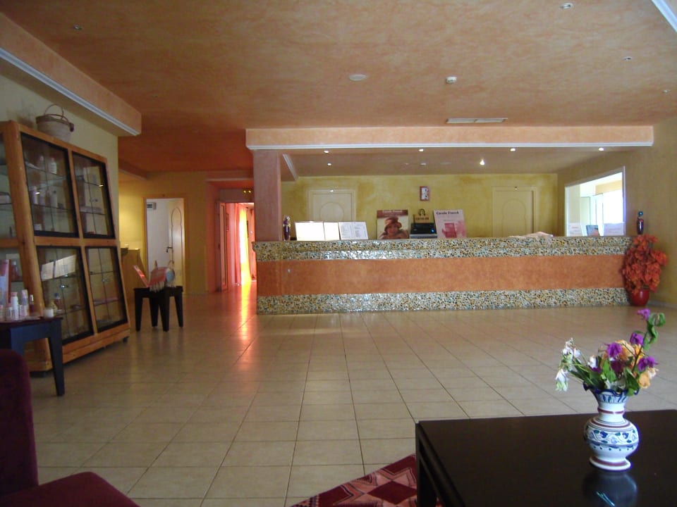 Anmeldung Wellness-Center blitzblank Zita Beach Resort