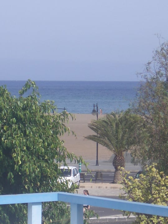 Blick von der Terrasse Aparthotel Costa Mar