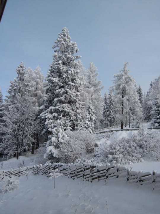 Blick vom Balkon Almwellness Hotel Pierer