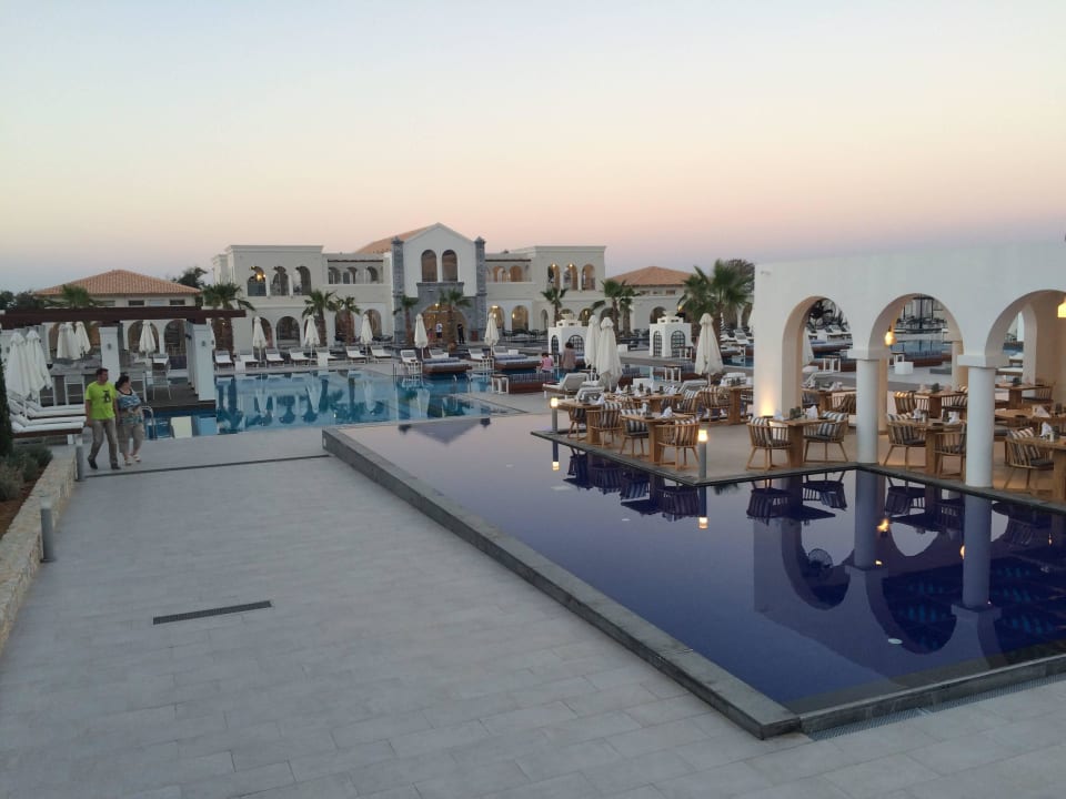 Tolle Abendstimmung Anemos Luxury Grand Resort