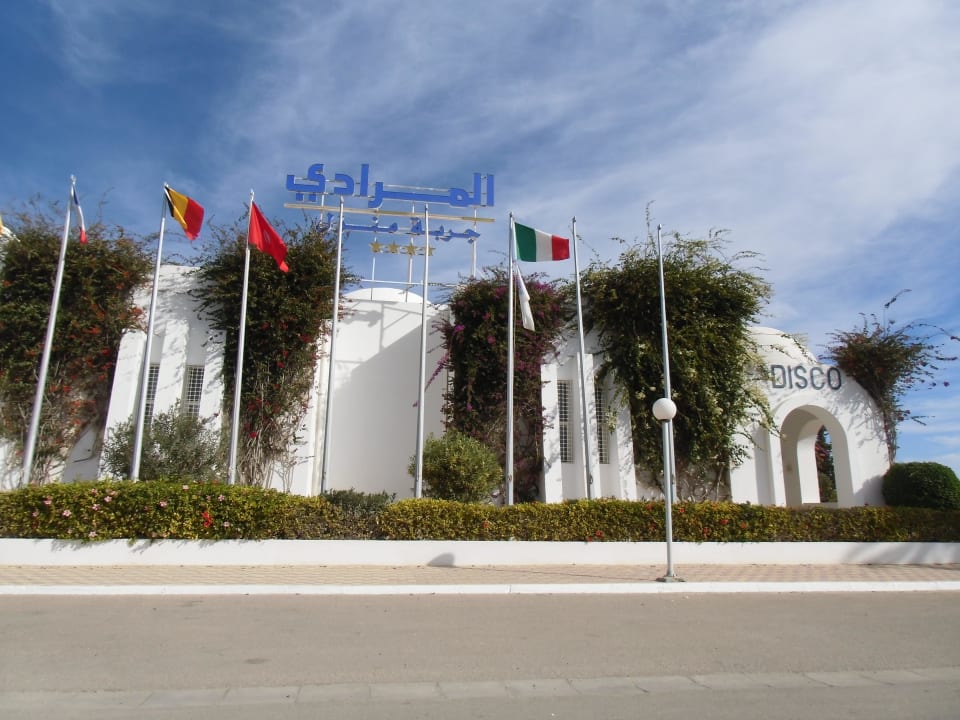 Einfahrt Hotel El Mouradi Djerba Menzel
