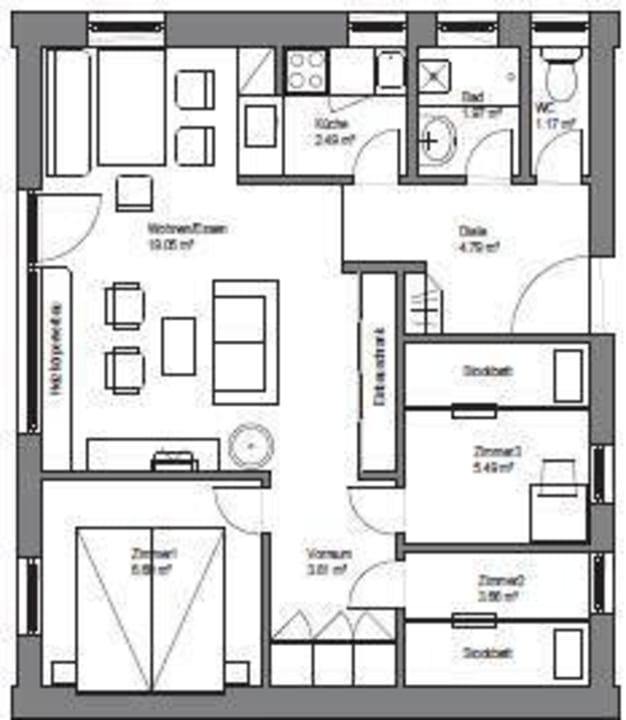 6 Personen Haus Chiemgau Resort Siegsdorf