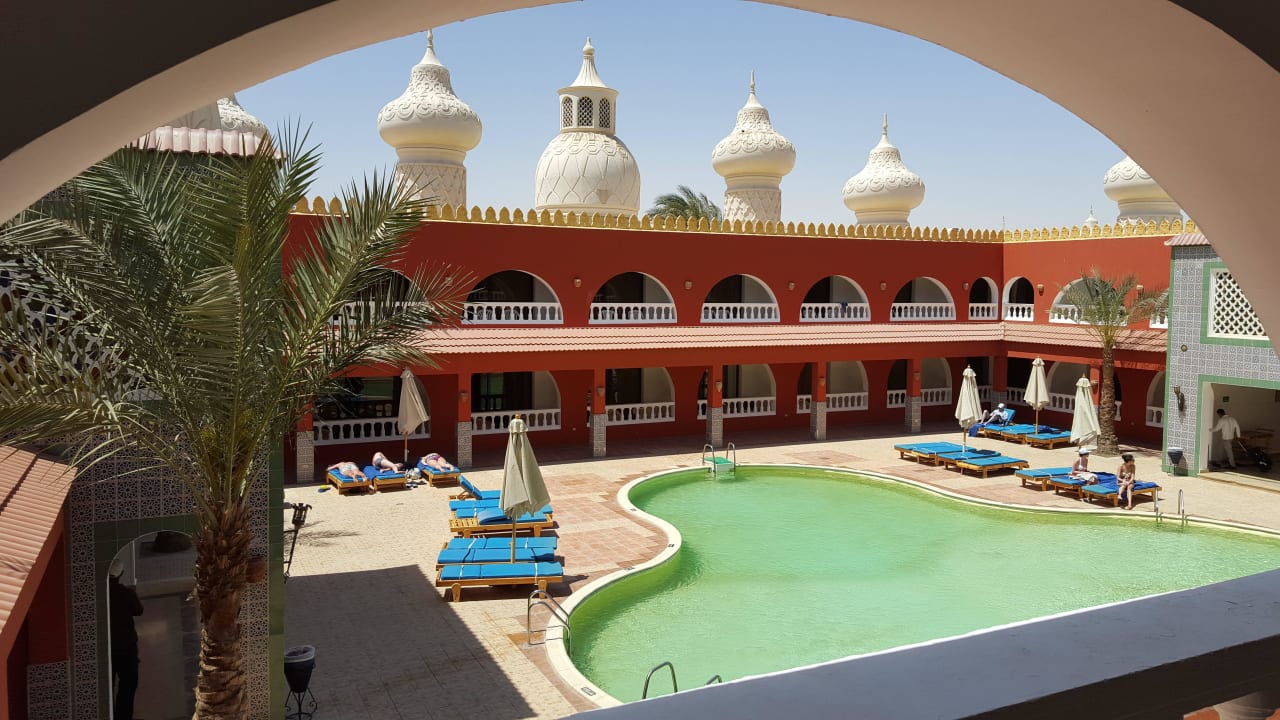 Balkonausblick Pickalbatros Alf Leila Wa Leila Resort - Neverland Hurghada