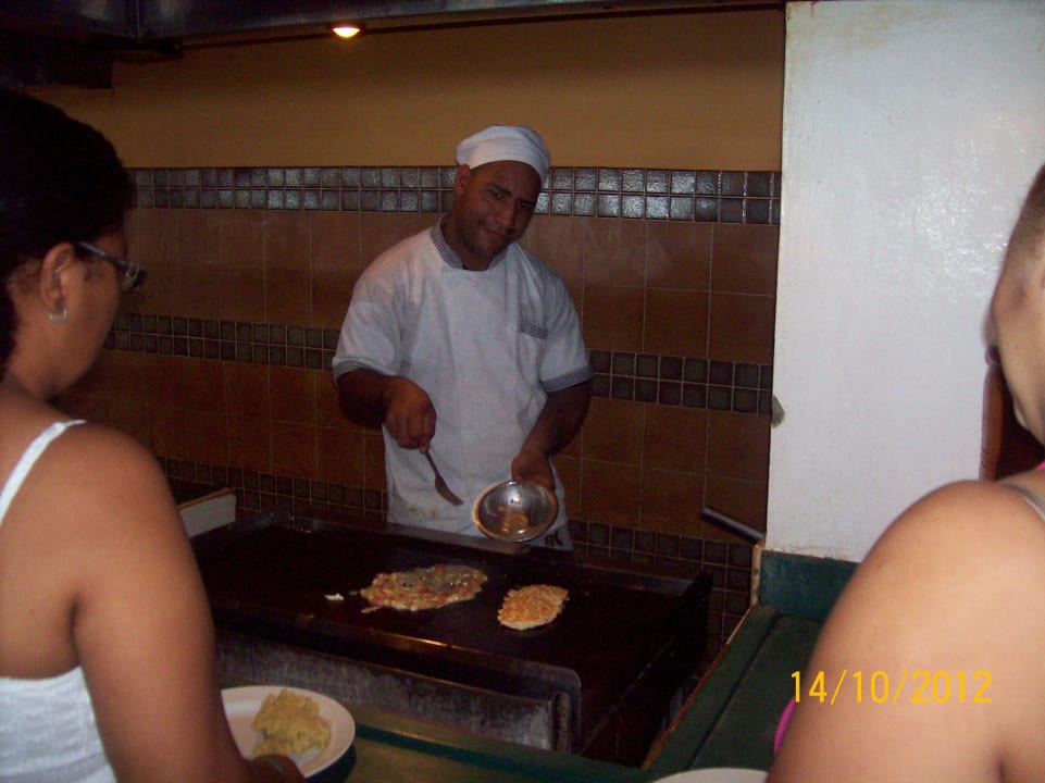 Frühstück (Omlette) Grand Paradise Playa Dorada