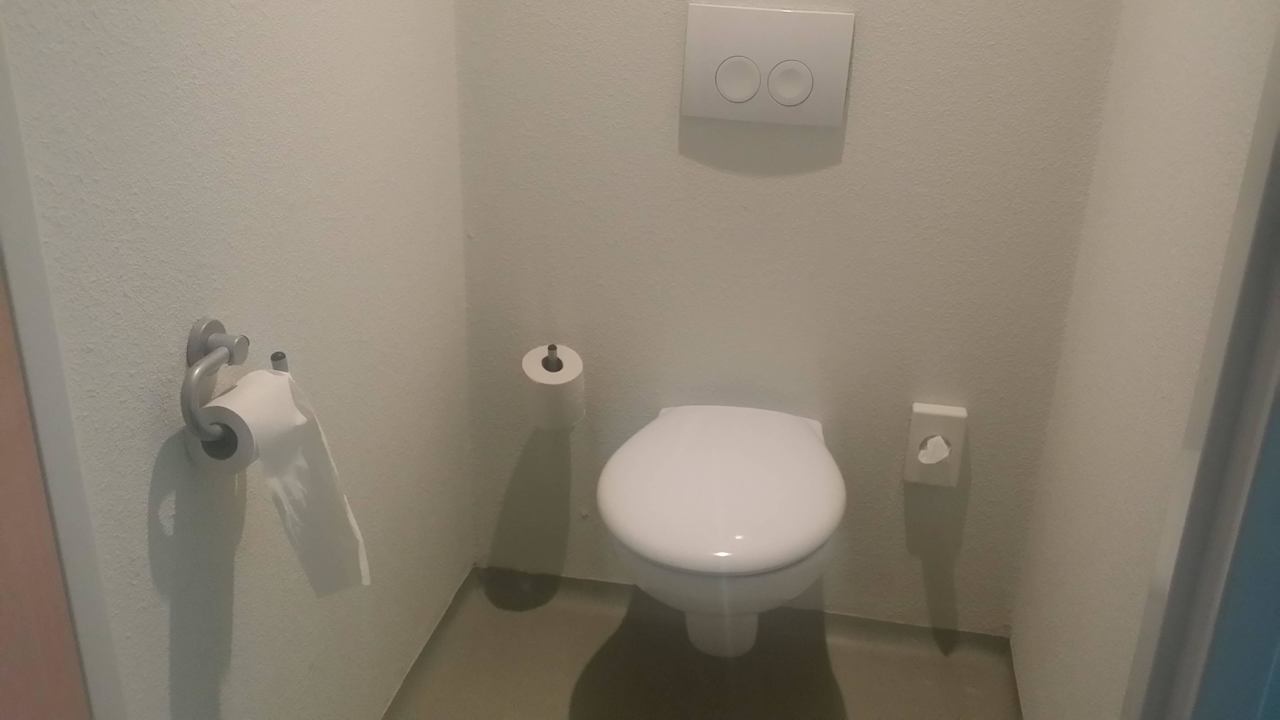 Toaleta ibis budget Hotel Toruń