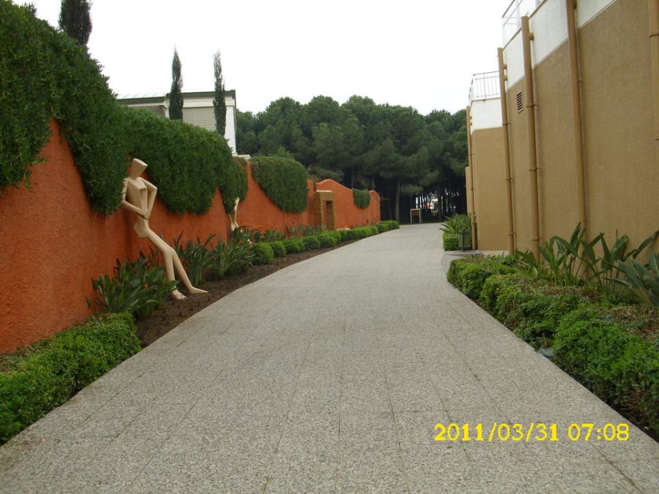 Mit Kunst überall in der Anlage Voyage Belek Golf & Spa